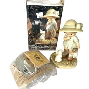 Enesco Memories of Yesterday Figurine 1992 ‘Hullo! Did You Come by Underground?’